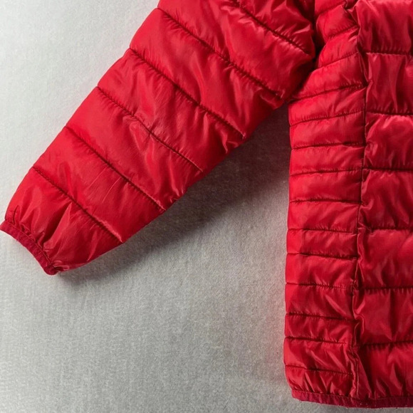 Boulder Gear Puffer Jacket Girls Sz S Full Zip Long Sleeve Insulated Outdoor Red - Picture 5 of 12